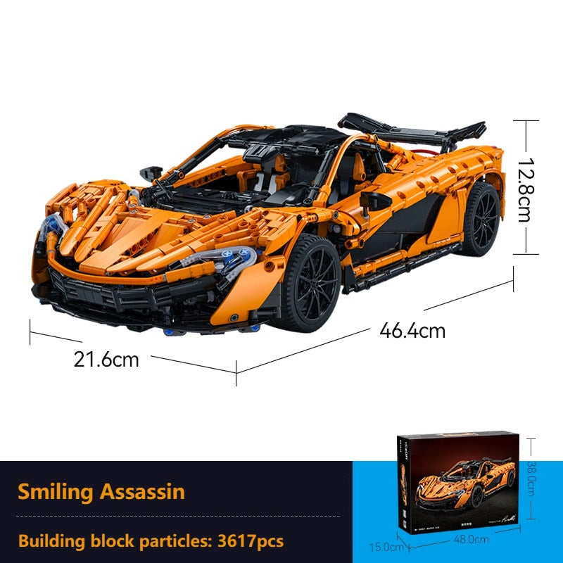 1:8 Sports Car Building Set