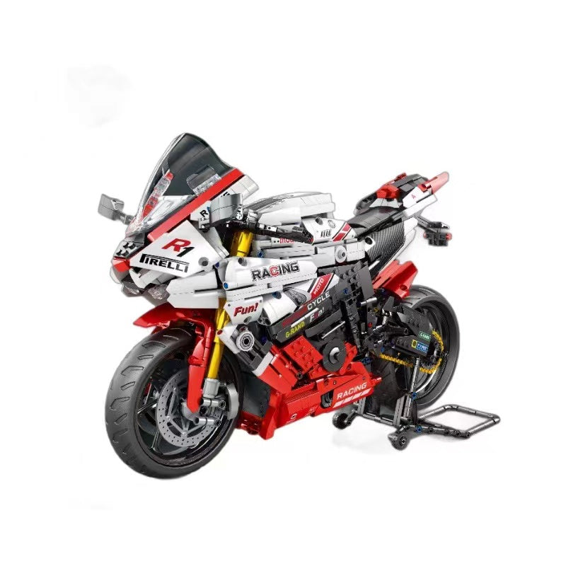 1:5 Light Motorcycle Building Blocks