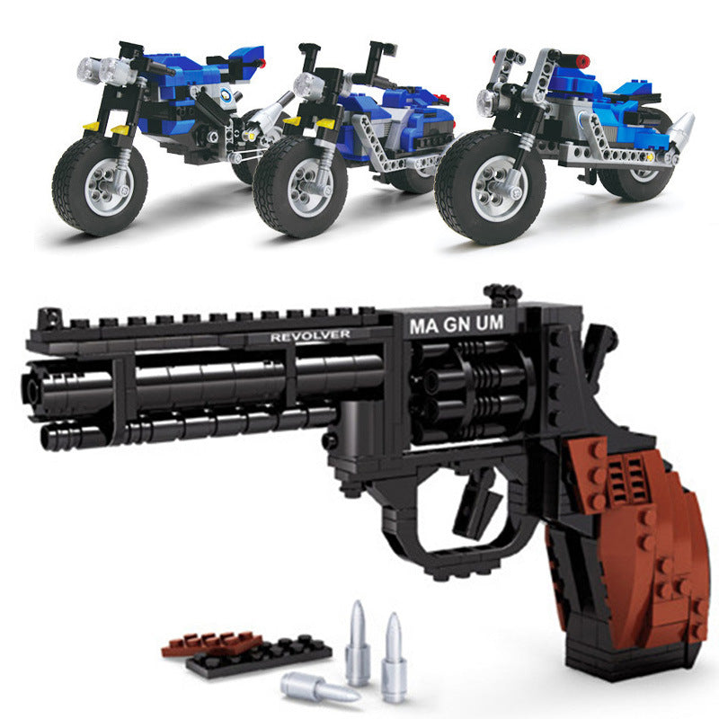 Transforming Motorcycle Set