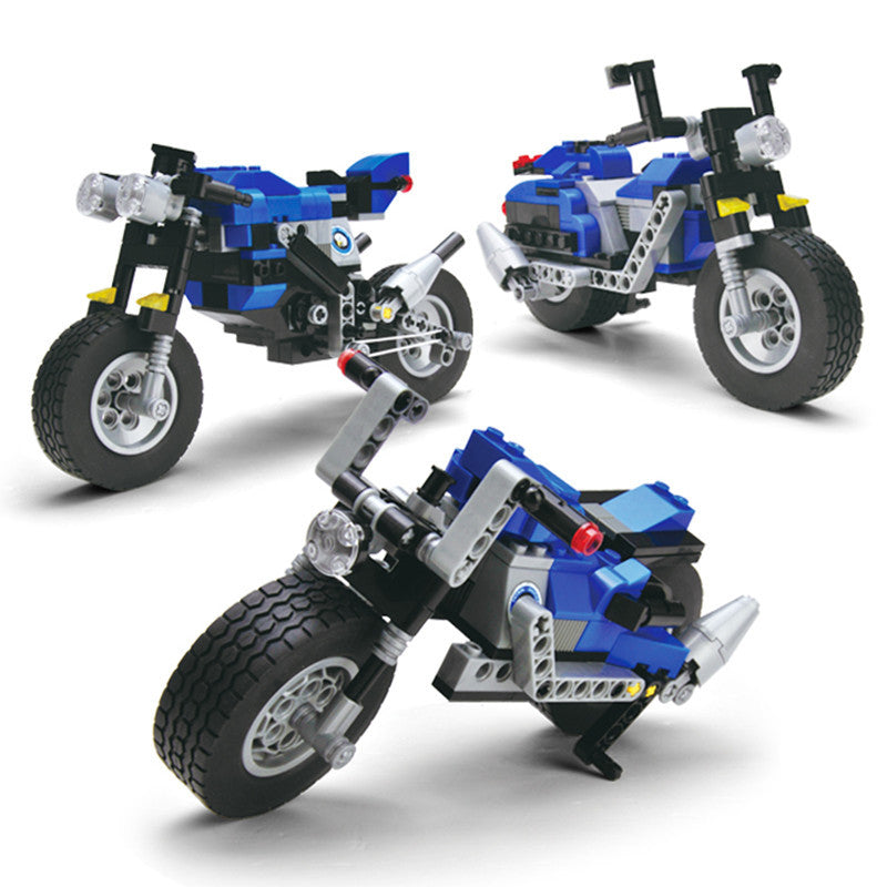 Transforming Motorcycle Set