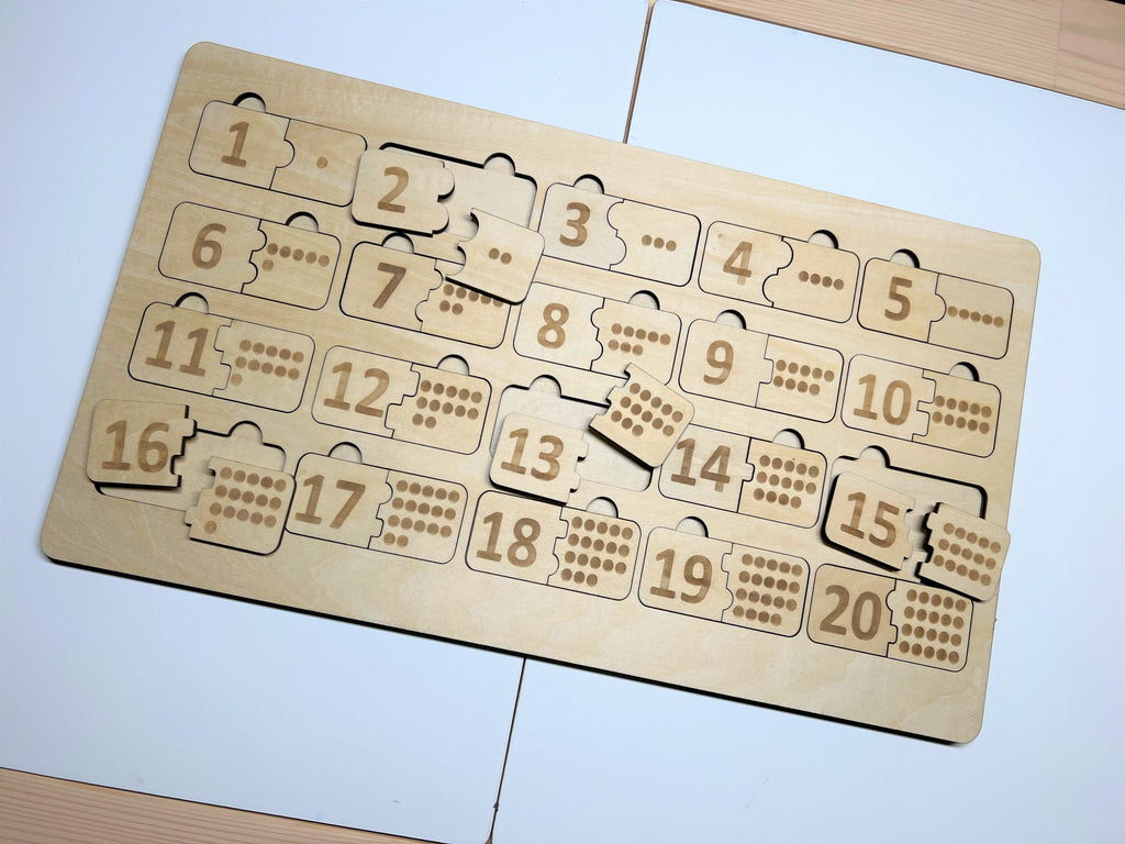 Educational Multi-Layered Wooden Puzzle