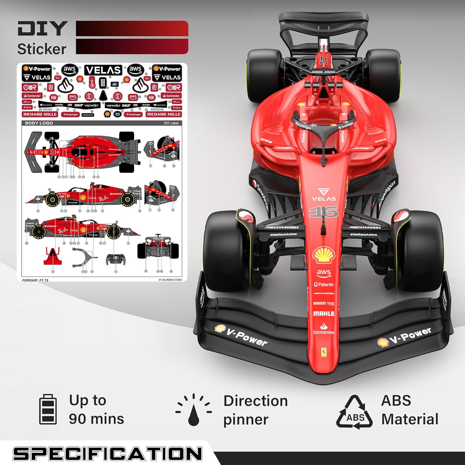F1 Formula Remote Control Car