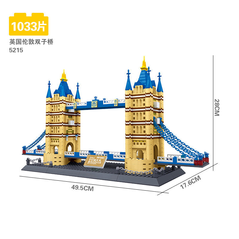 Tiananmen Architecture Building Set