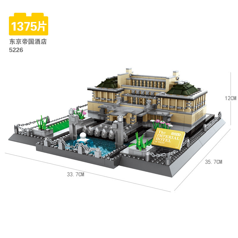 Tiananmen Architecture Building Set