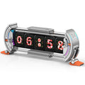 Cyberpunk Digital Clock with App Control