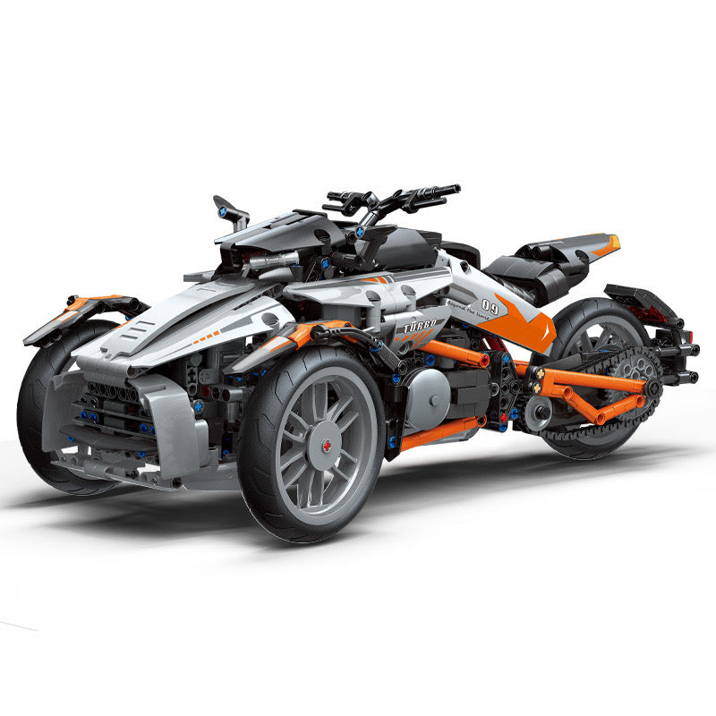 Remote Control Motorcycle Blocks