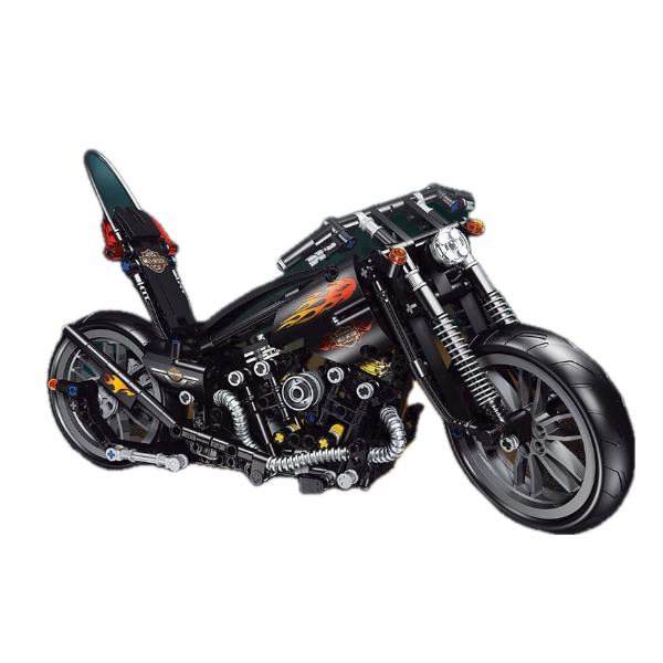 Knuckle Chopper Motorcycle Blocks