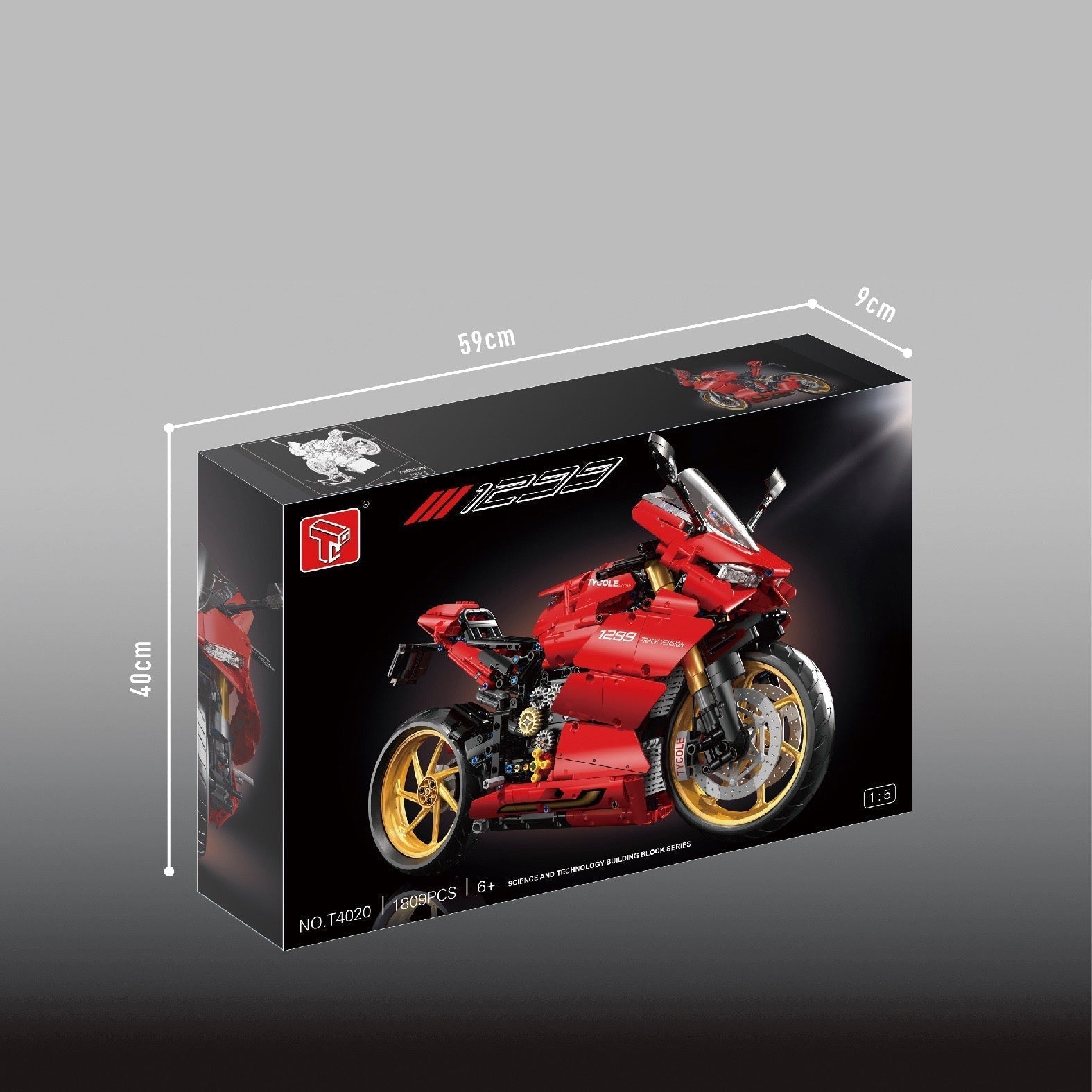 Ducati 1299 Motorcycle Blocks