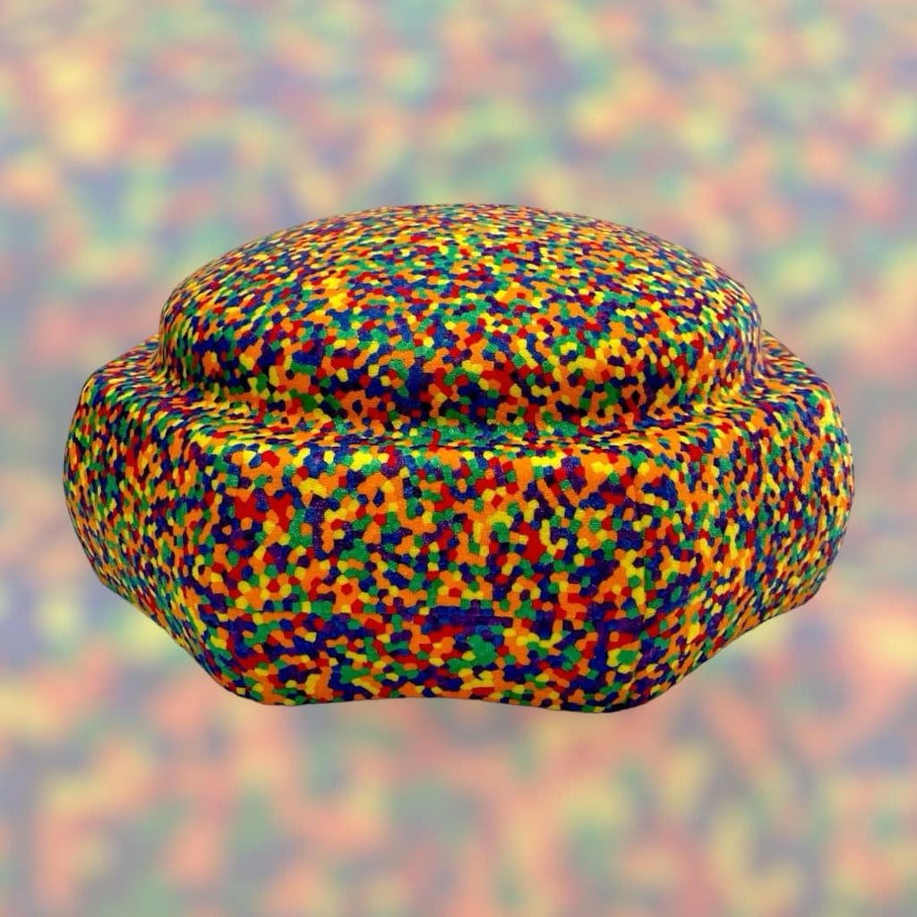 Rainbow Confetti Stepping Stone (Single Piece)