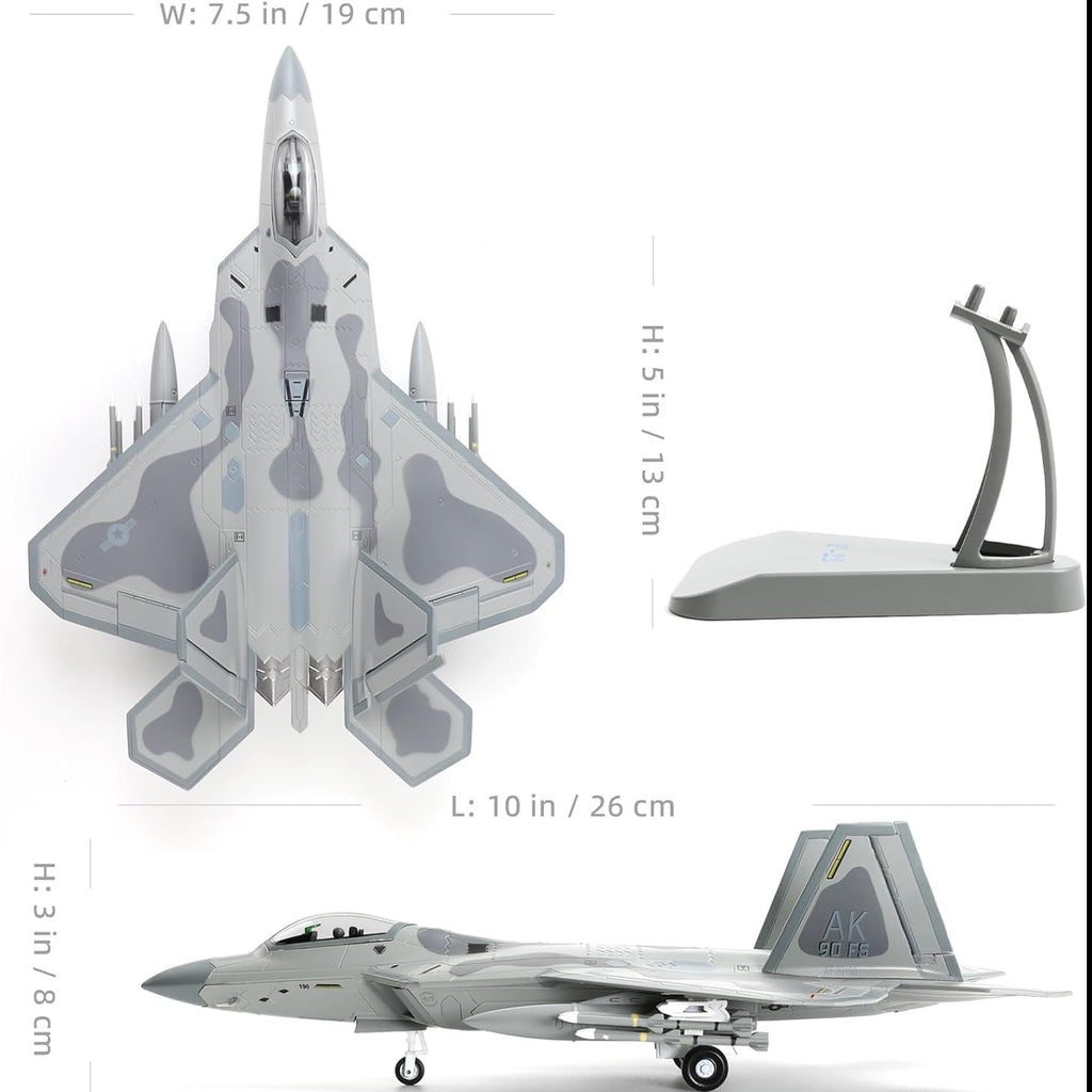 F-22 Raptor 1:72 Diecast Model
