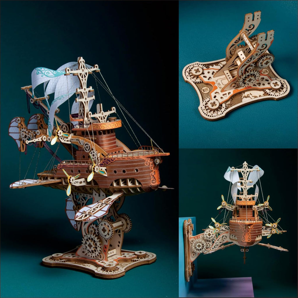 3D Fantasy Spaceship Puzzle