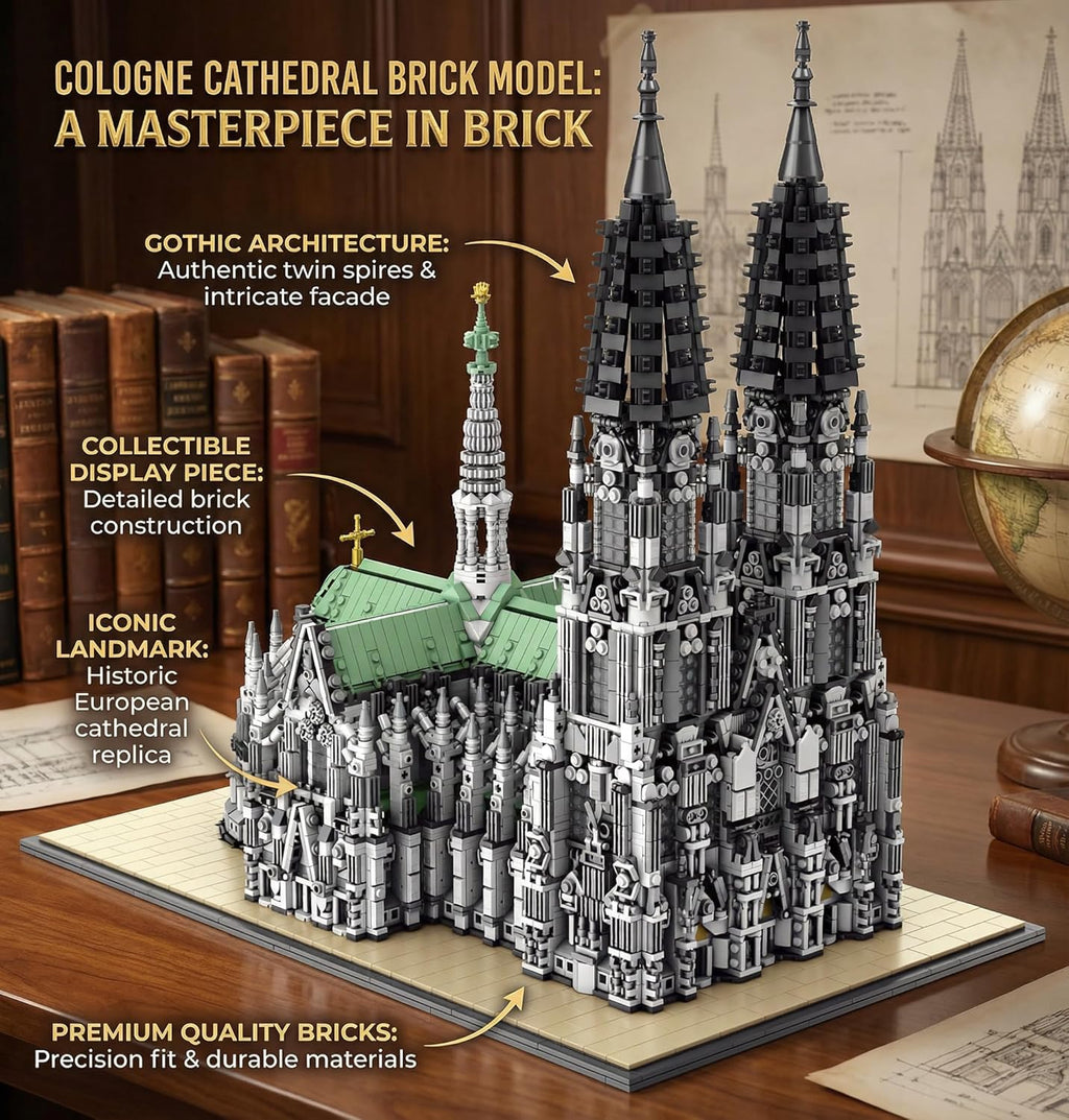 Cologne Cathedral Building Blocks