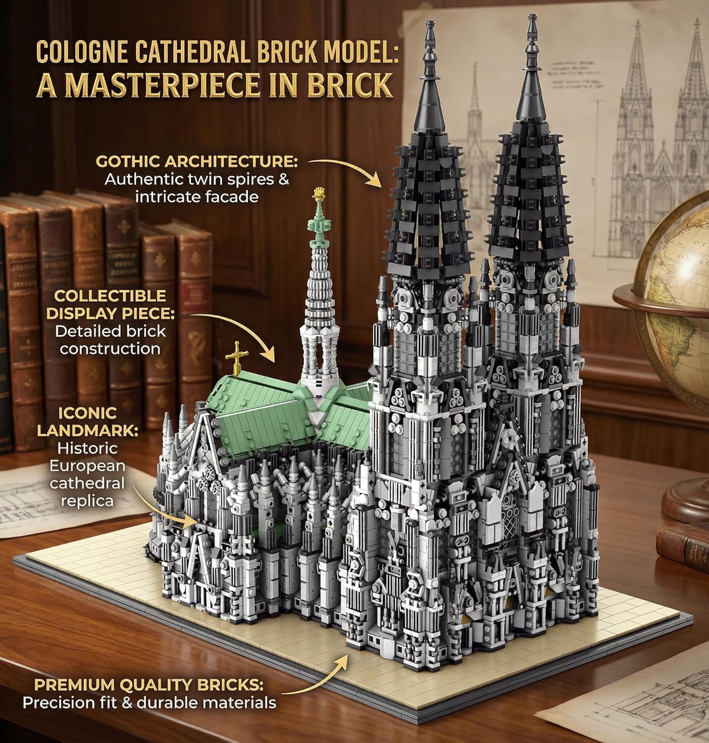 Cologne Cathedral Building Blocks