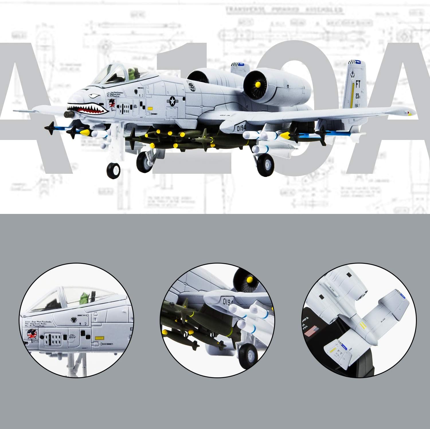 A-10 Thunderbolt II 1:100 Model