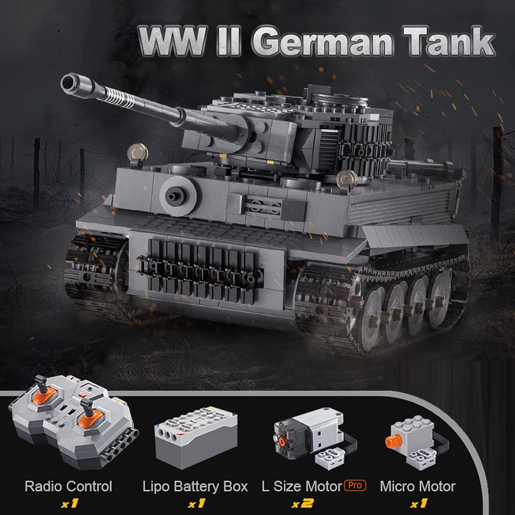 Remote Control Tank Building Blocks