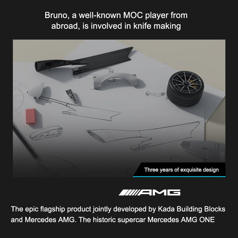 Mercedes-AMG ONE 1:8 Building Set