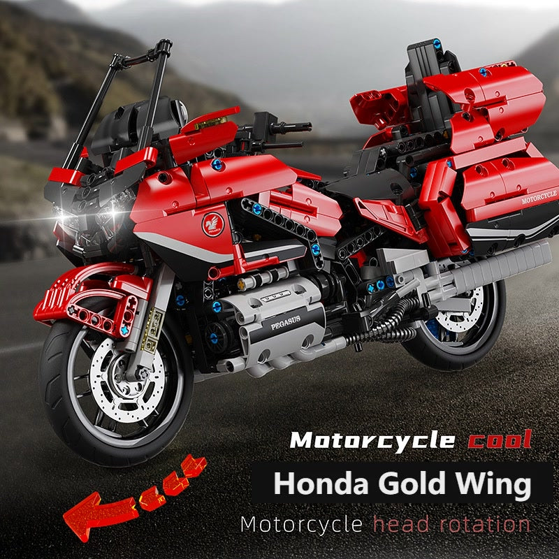Gold Wing Motorcycle Blocks