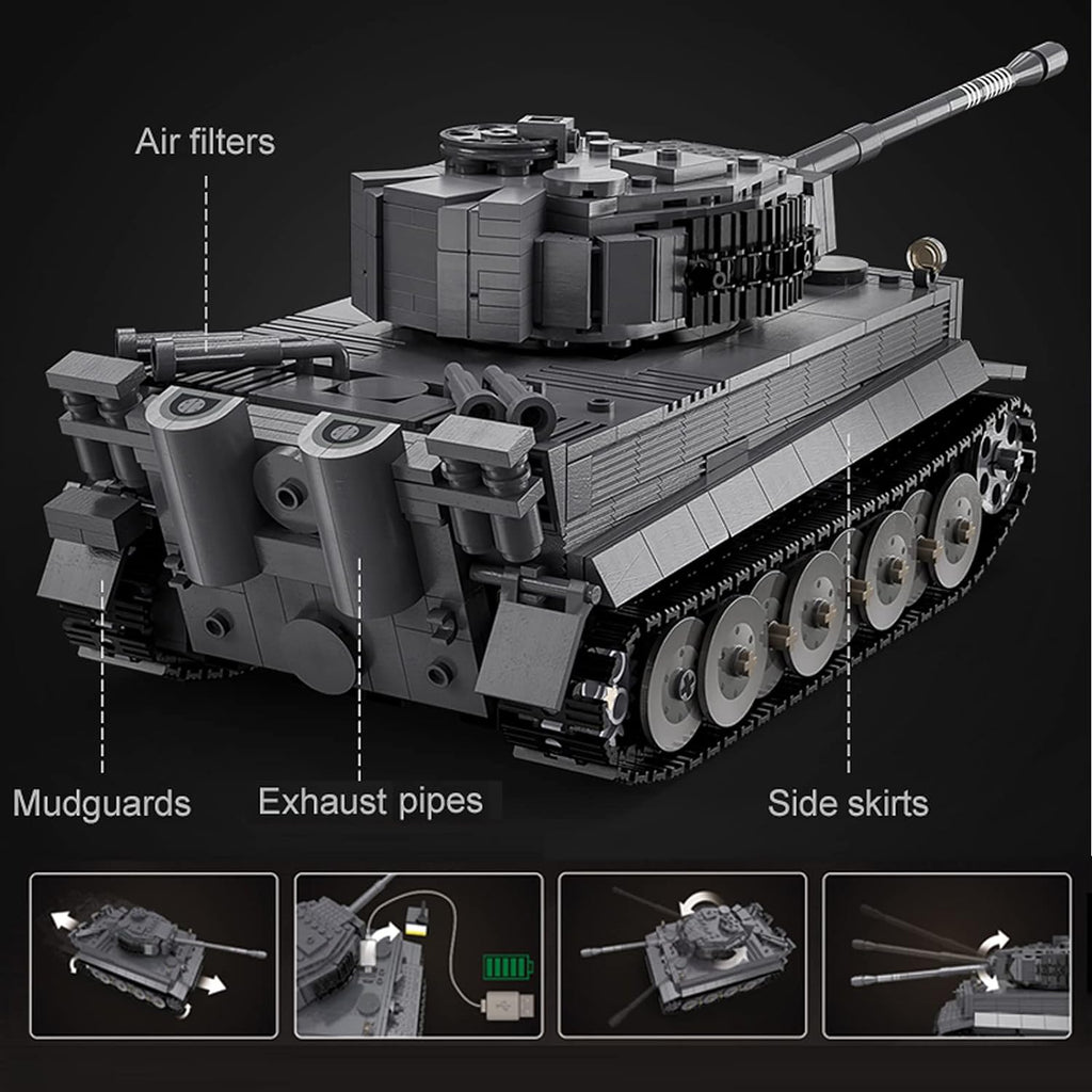 Remote Control Tank Building Blocks