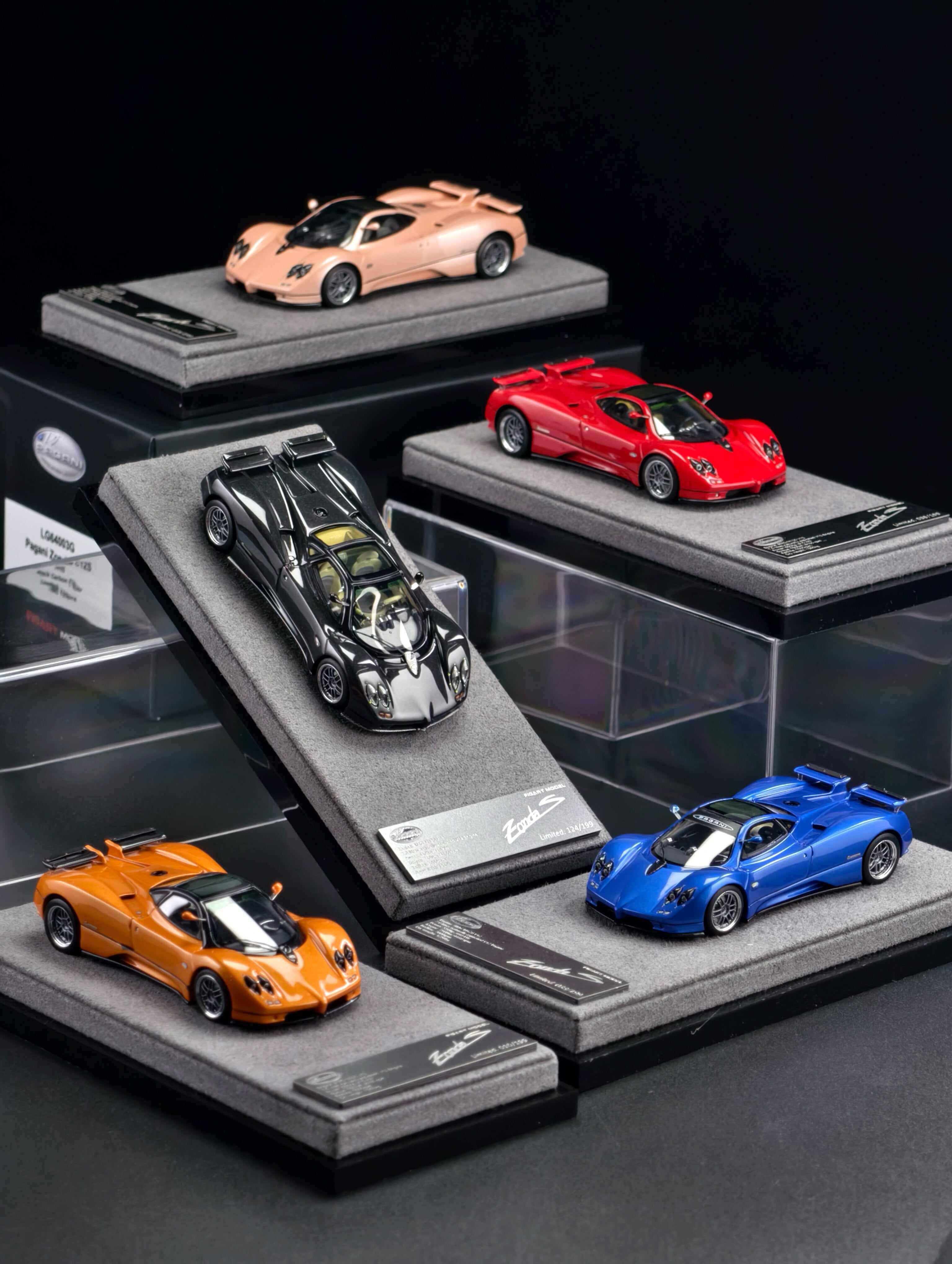 1:64 Pagani Zonda Resin Model