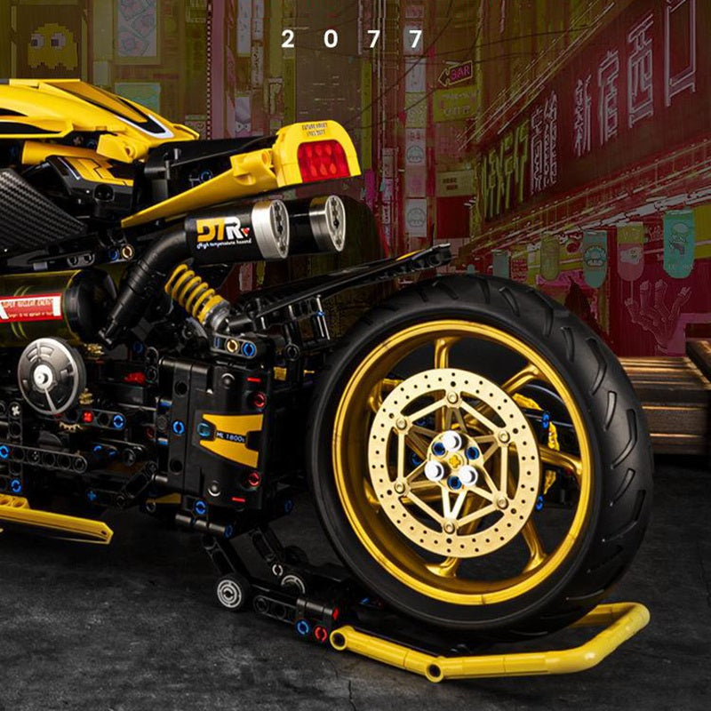 Cyberpunk Harley Building Blocks