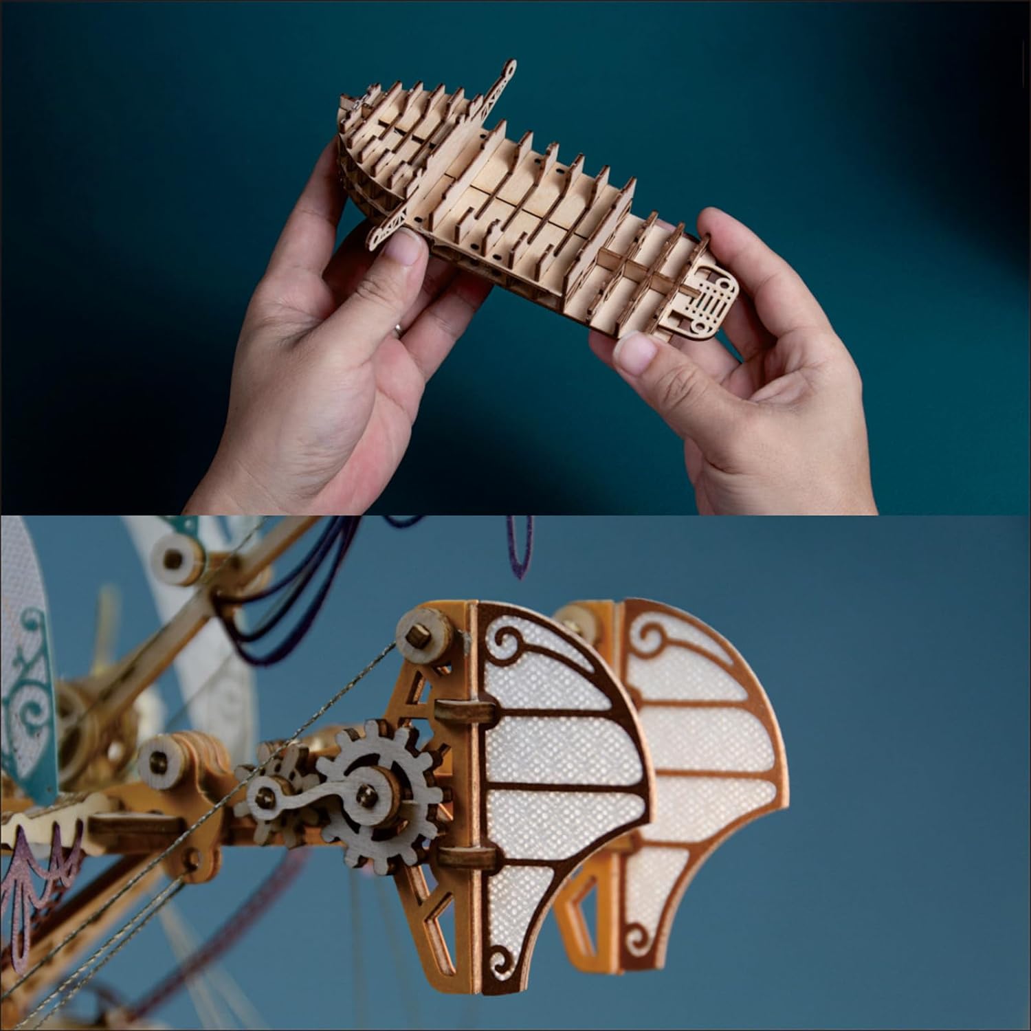 3D Fantasy Spaceship Puzzle