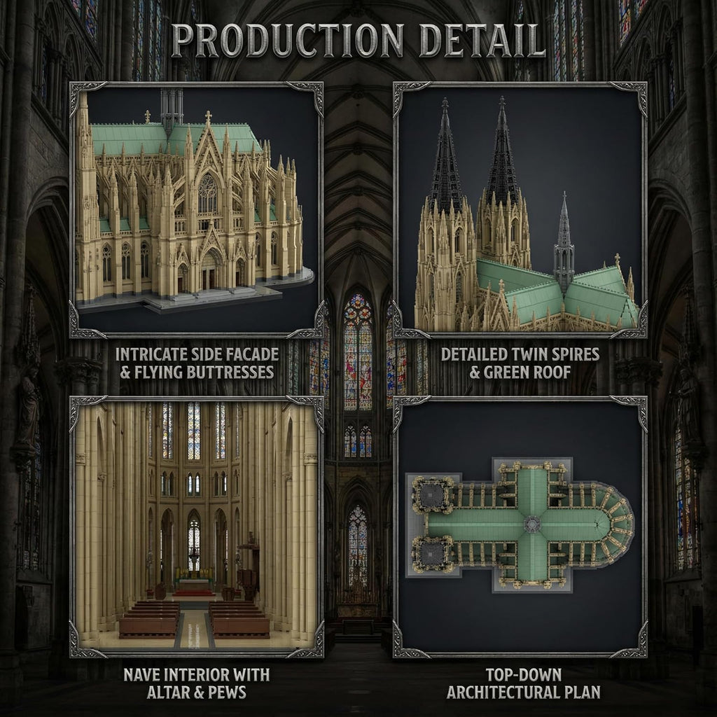 Cologne Cathedral Building Blocks