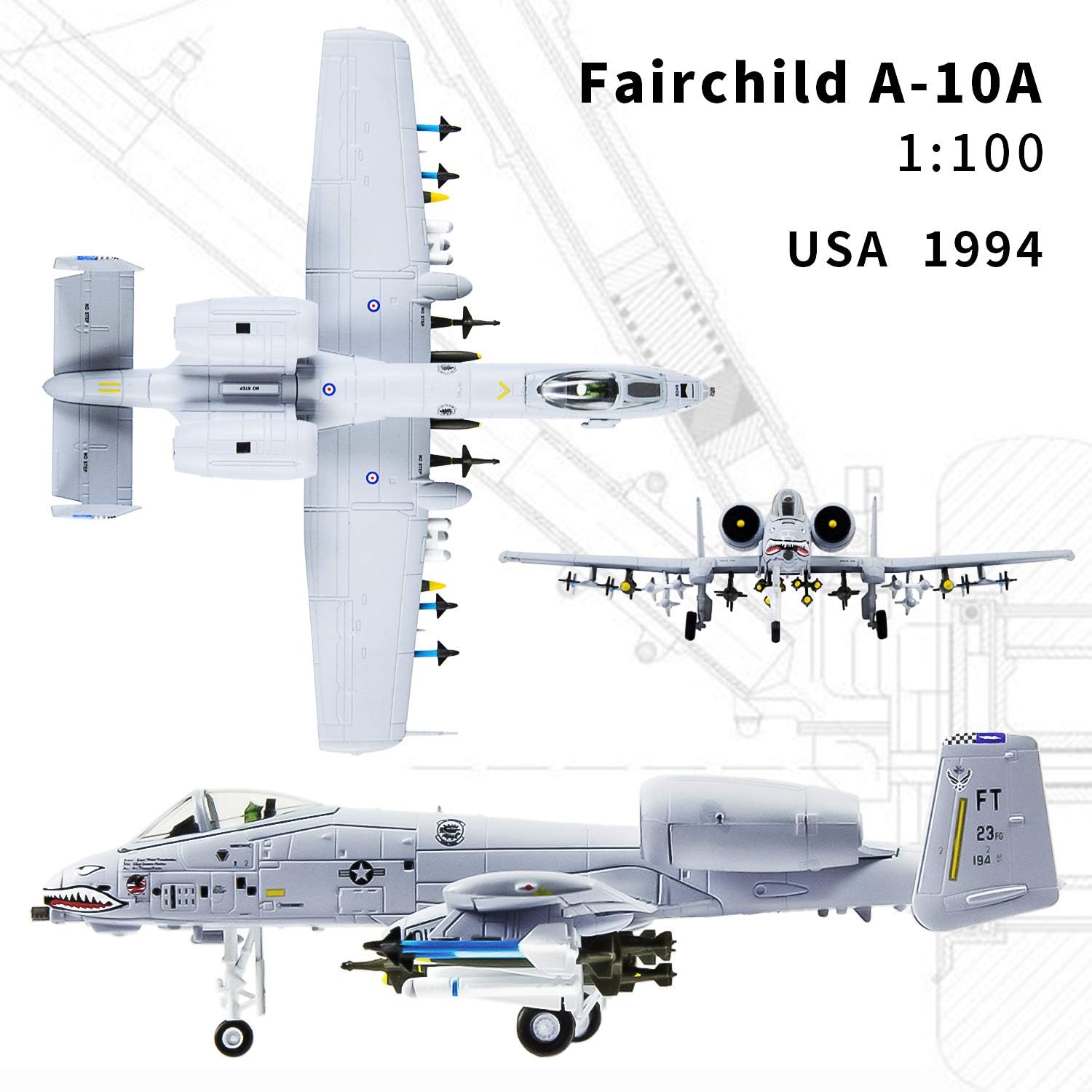 A-10 Thunderbolt II 1:100 Model