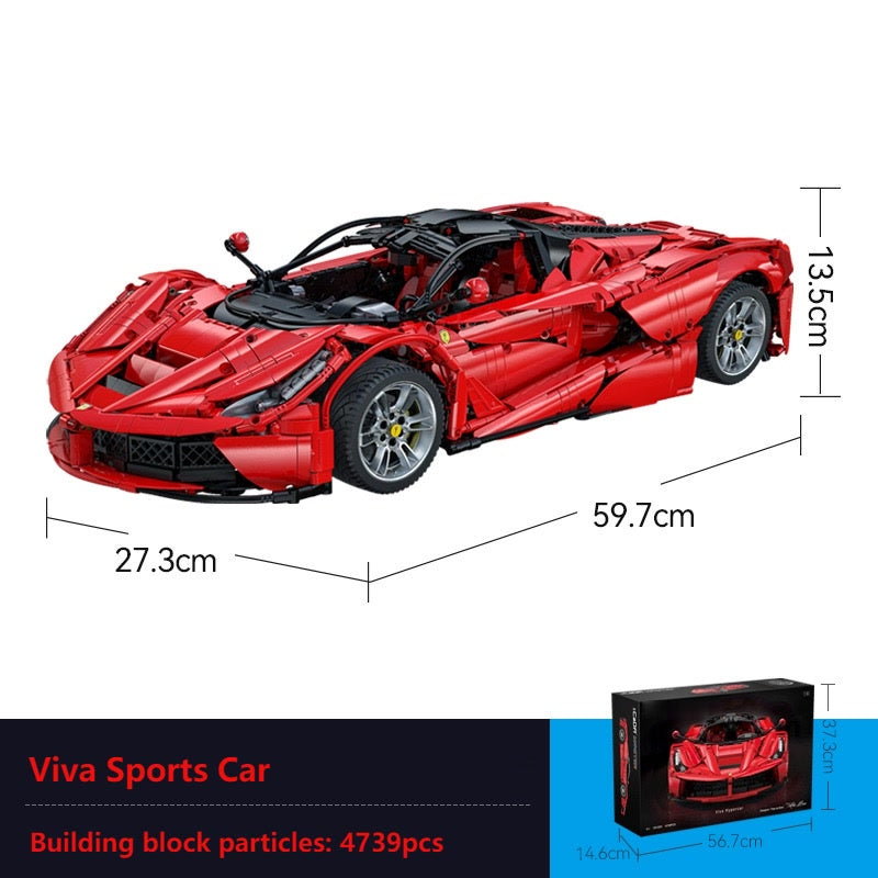 1:8 Sports Car Building Set