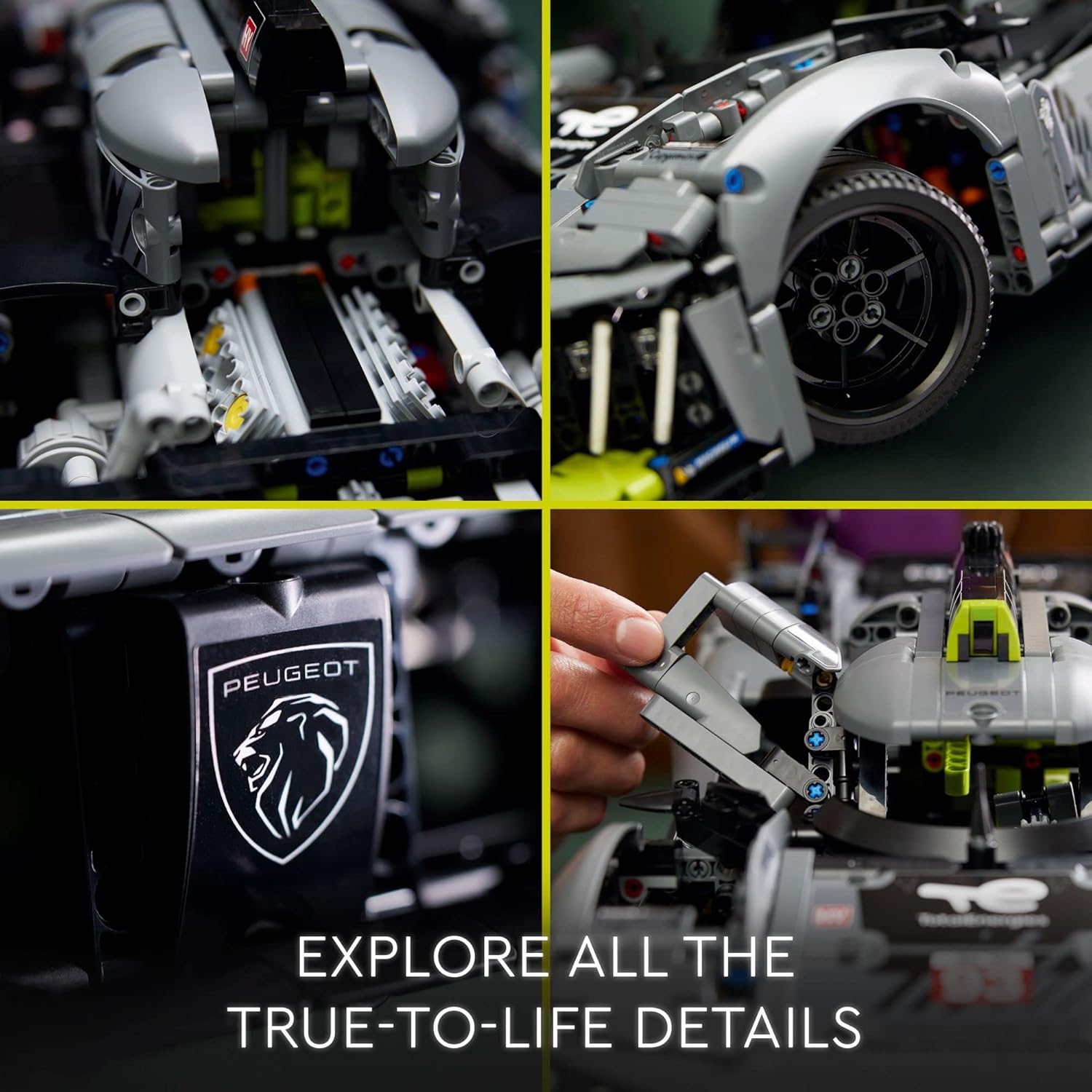 Peugeot 9X8 Hypercar Blocks