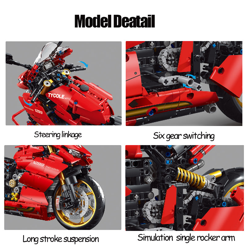 Ducati 1299 Motorcycle Blocks