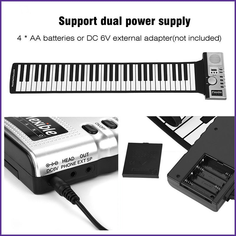 Portable Folding Electronic Piano