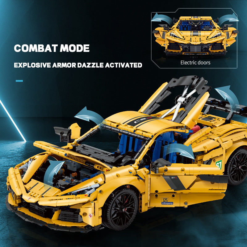 Corvette Supercar Building Blocks