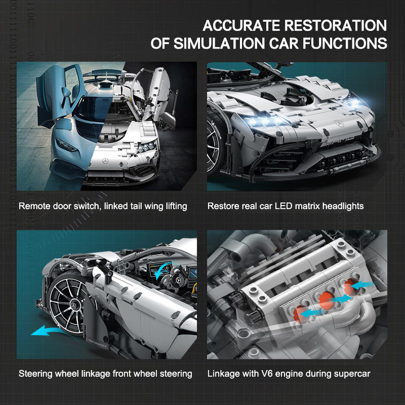 Mercedes-AMG ONE 1:8 Building Set