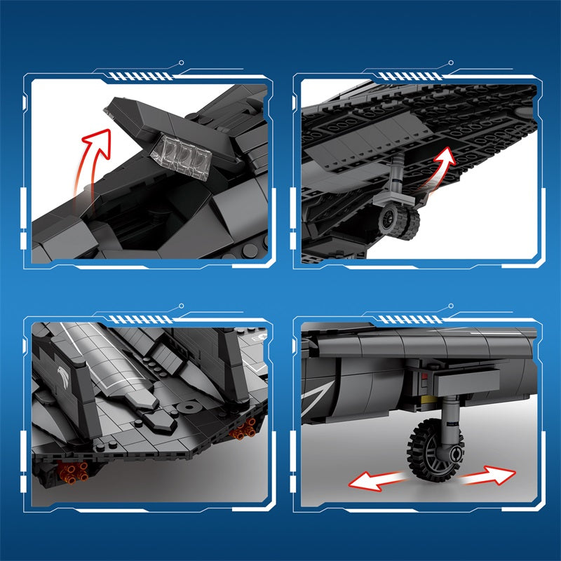 Airplane & Submarine Building Blocks