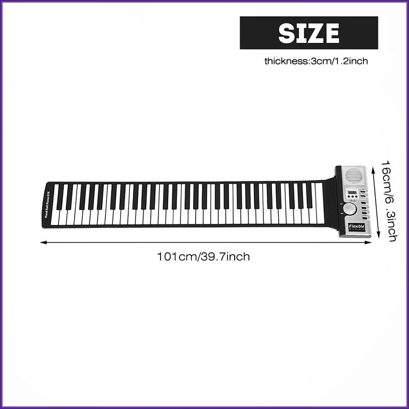 Portable Folding Electronic Piano