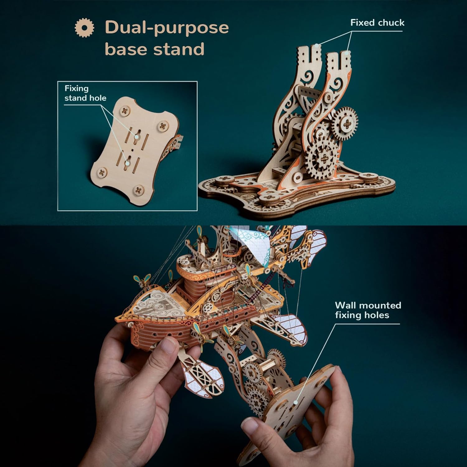 3D Fantasy Spaceship Puzzle