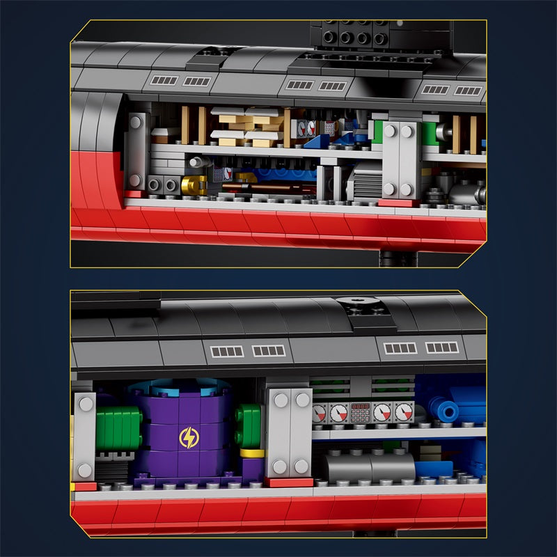 Airplane & Submarine Building Blocks
