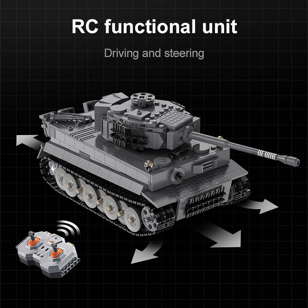 Remote Control Tank Building Blocks