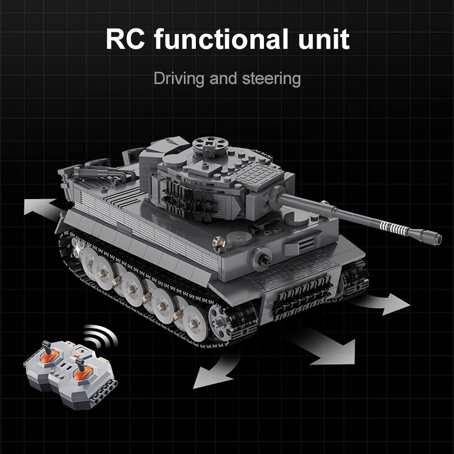 Remote Control Tank Building Blocks