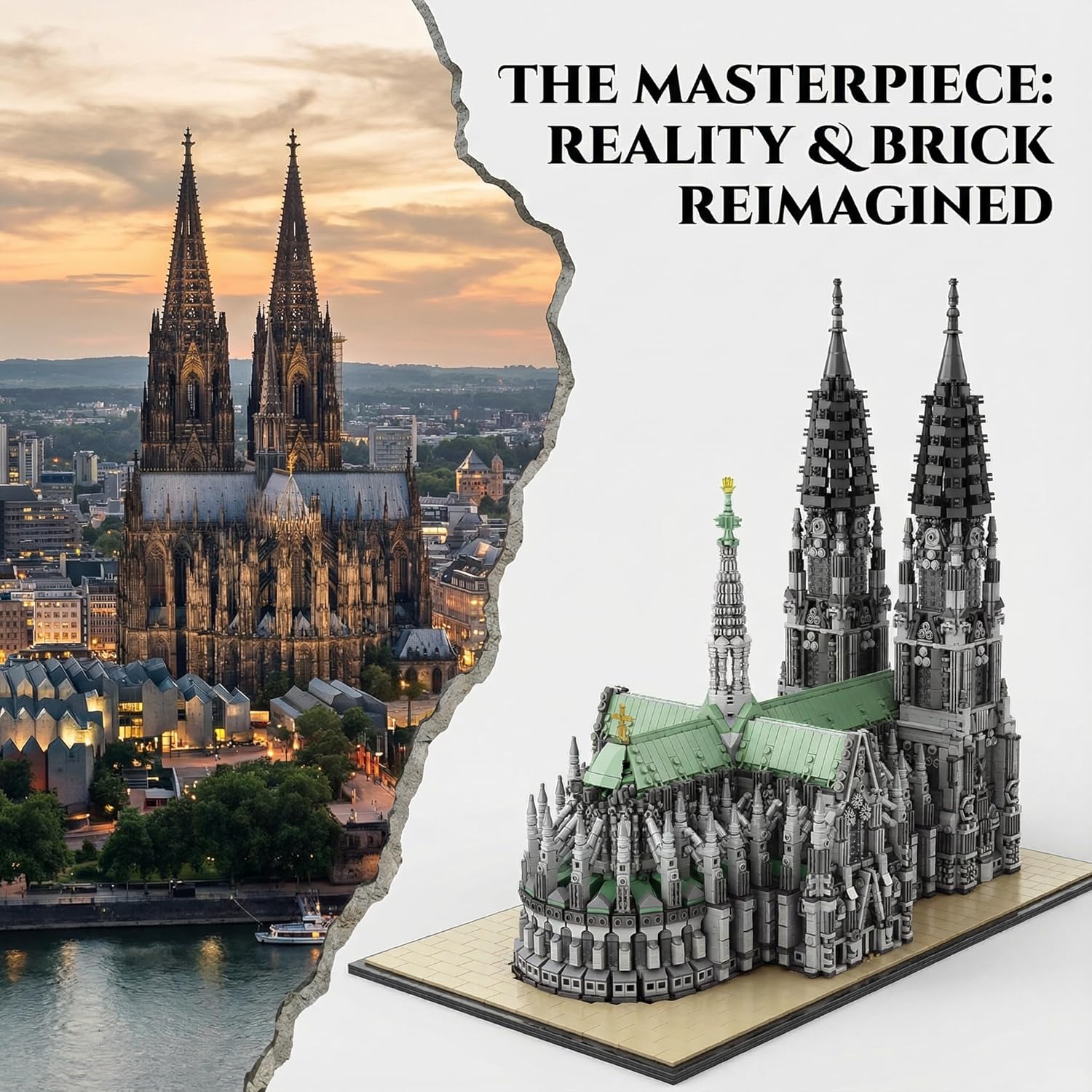 Cologne Cathedral Building Blocks
