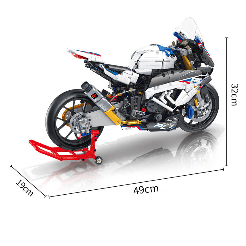 1:5 Light Motorcycle Building Blocks