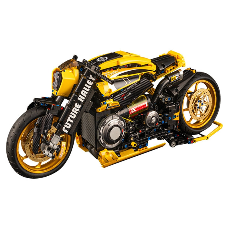 Cyberpunk Harley Building Blocks