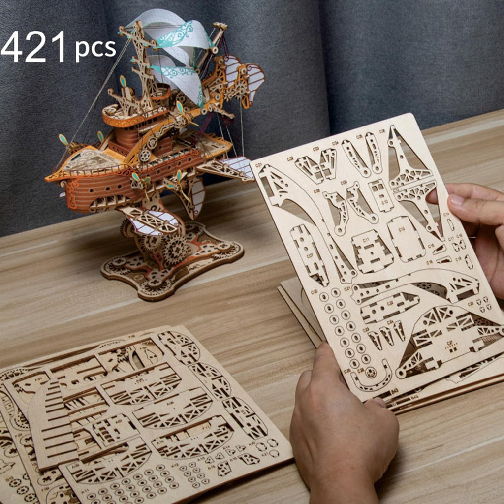 3D Fantasy Spaceship Puzzle
