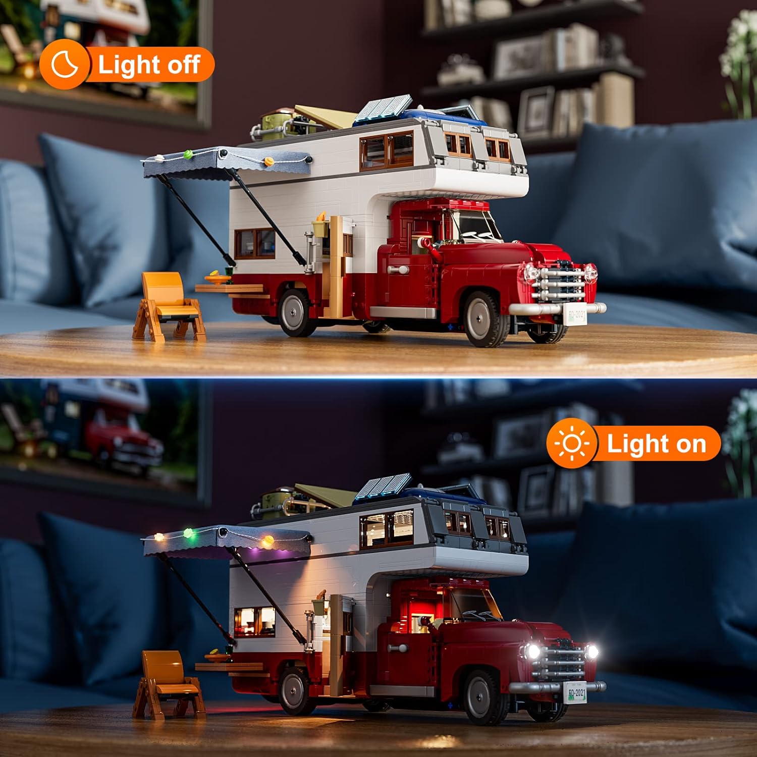 Camping RV Building Block Set
