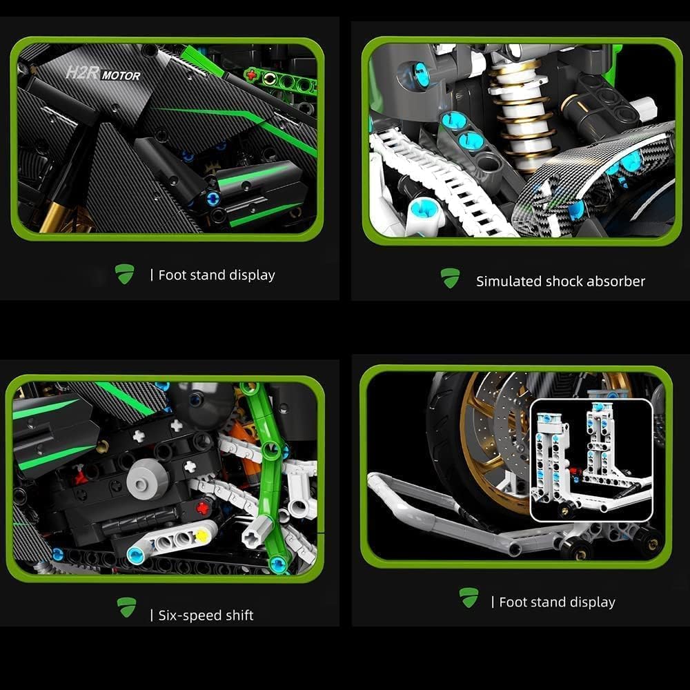 H2R Motorcycle Building Blocks