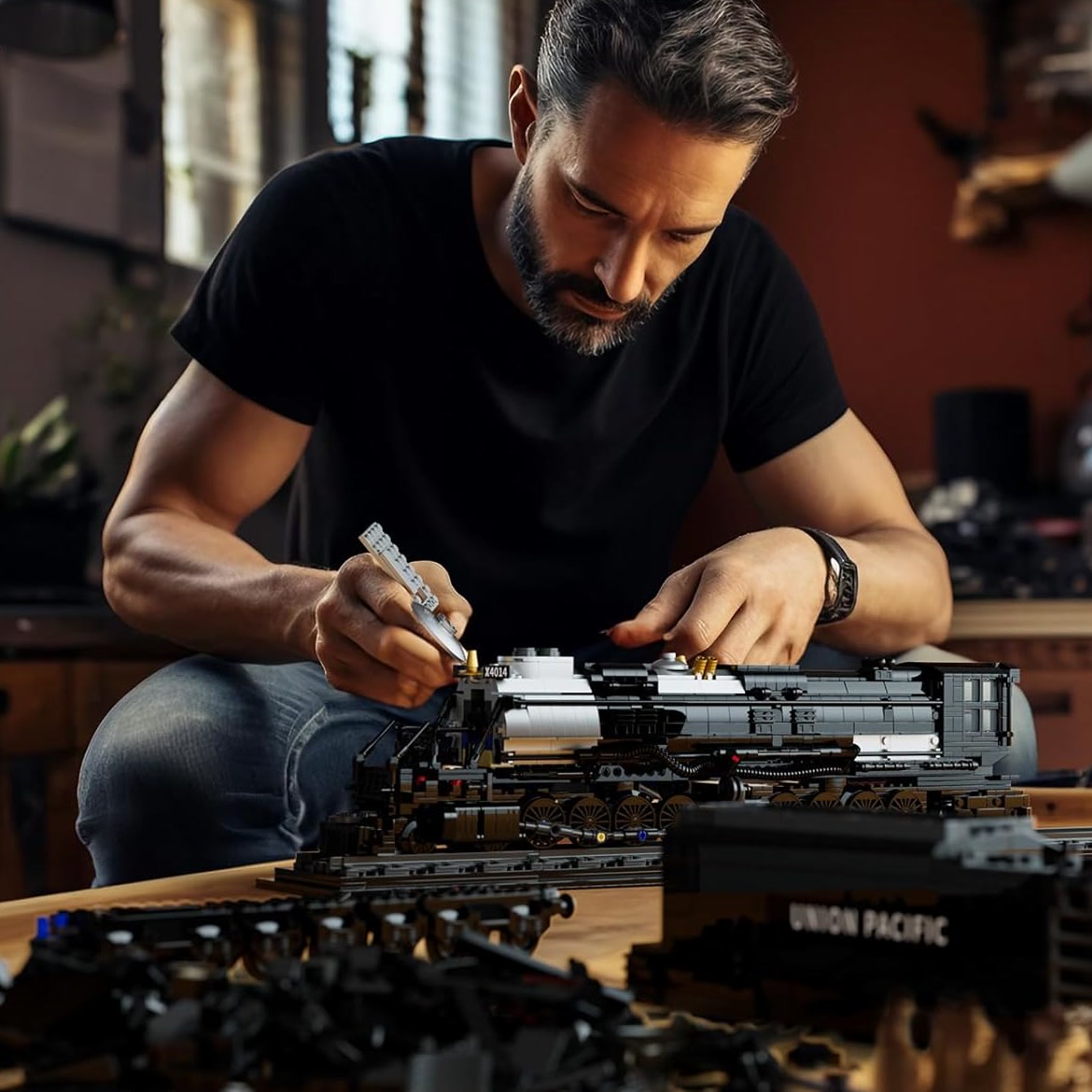 Steam Train Building Blocks