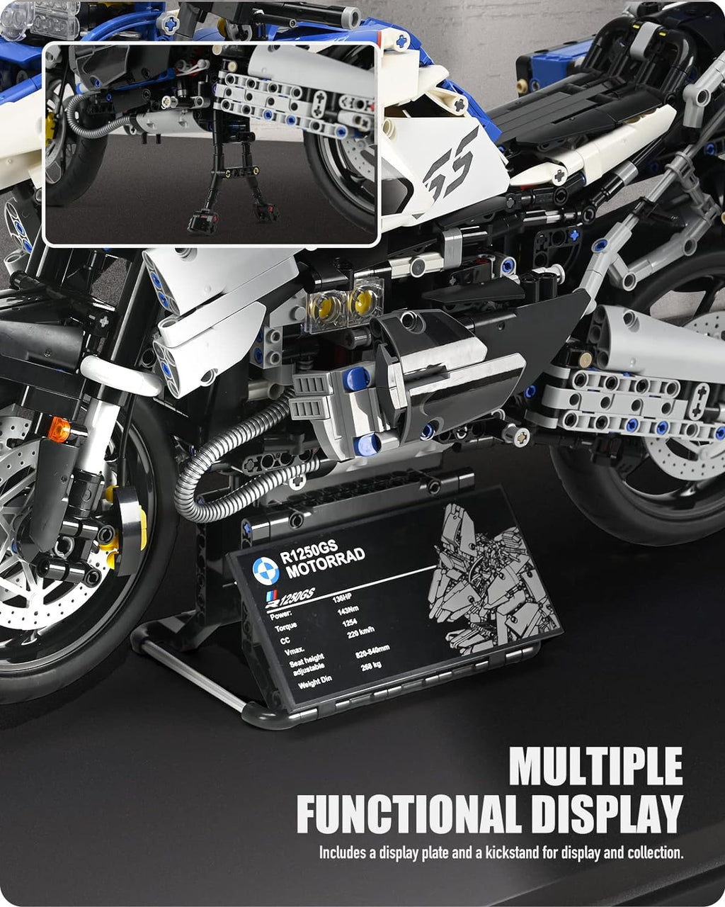 R125 GX Motorcycle Building Blocks