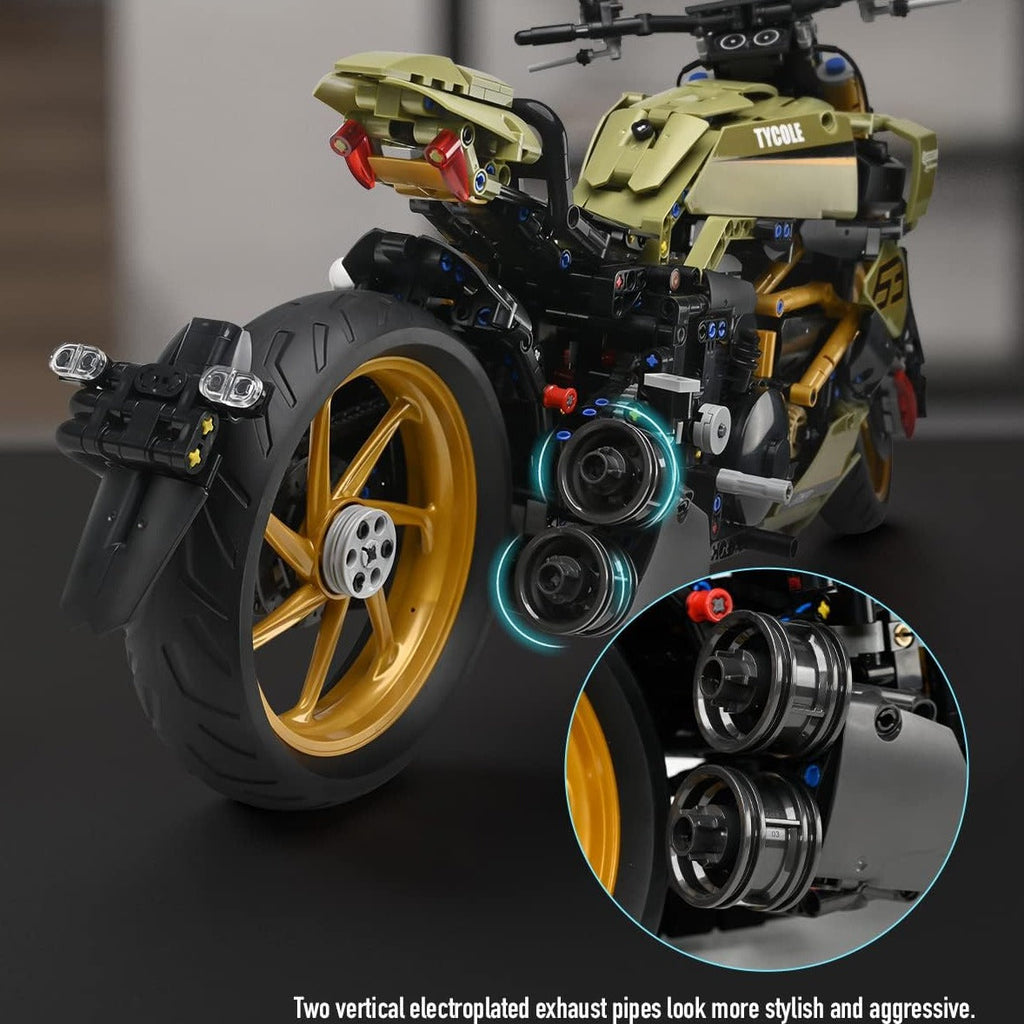 Green Goblin Motorcycle Blocks