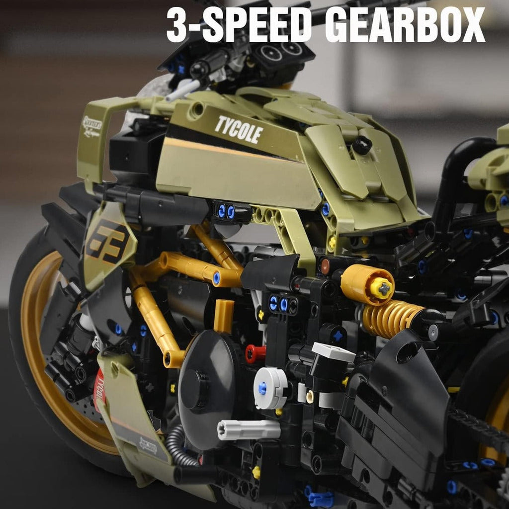 Green Goblin Motorcycle Blocks