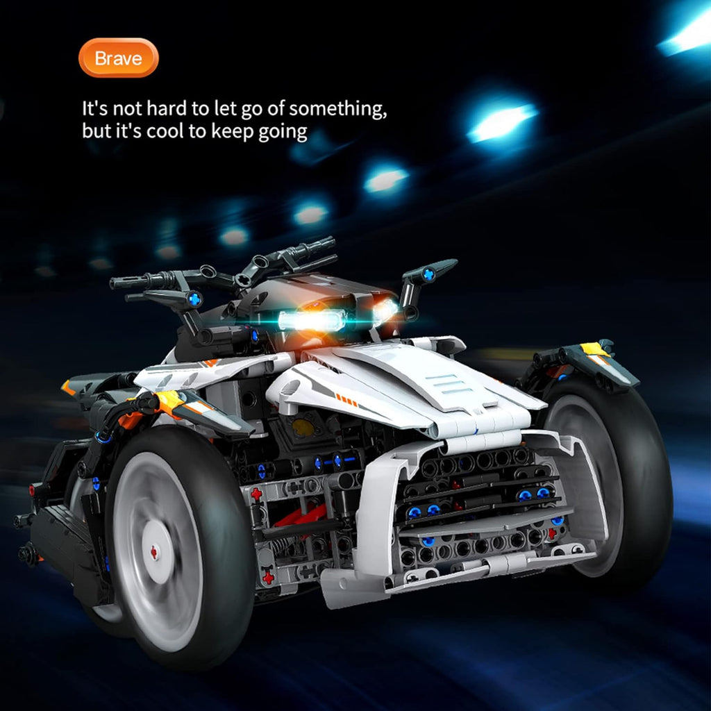 Remote Control Motorcycle Blocks